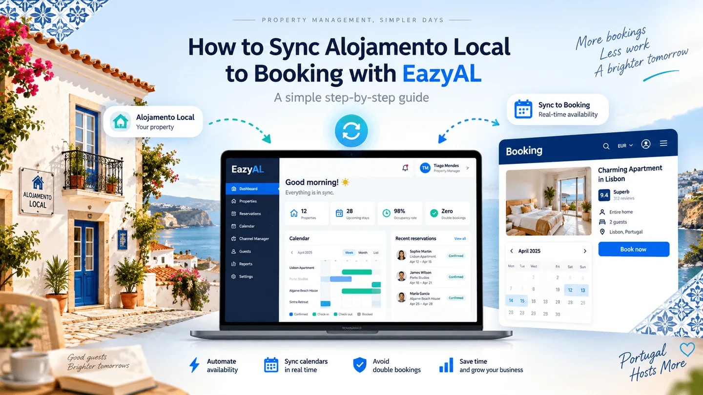 EazyAL sync booking.com